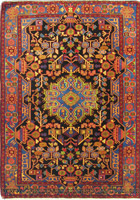 Nahavand Hand Knotted Wool Rug (Size 210 x 141cm)