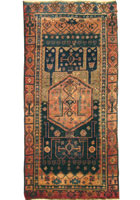 Nahavand Hand Knotted Wool Rug (Size 257 x 139cm)