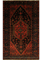 Zanjan Hand Knotted Wool Rug (Size 250 x 130cm)