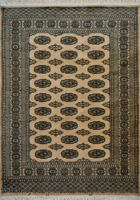 Princess Bokhara Hand Knotted Geometric Wool Rug