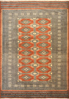 Princess Bokhara Hand Knotted Geometric Wool Rug