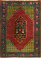 Darband Hand Knotted Medallion Wool Rug