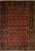 Hamedan Hand Knotted Oriental Wool Rug