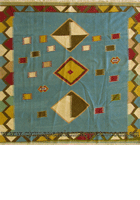 Persian Hand Woven Wool Kilim (Size 229 x 205cm)