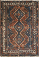 Qashqai Hand Knotted Wool Rug (Size 314 x 220cm)