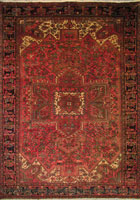 Heriz Hand Knotted Wool Rug (Size 370 x 287cm)