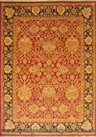 Hindu Hand Knotted Wool Rug Size 379 x 273cm