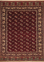 Turkomen Geometric Hand Knotted Wool Rug