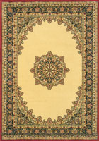 5 Star Wool Traditional Medallion Rug 208-I412