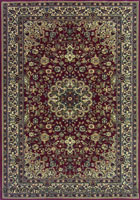 Changis Wool Traditional Medallion Rug 500 Red