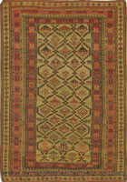 Shirvan Antique Hand Knotted Wool Rug