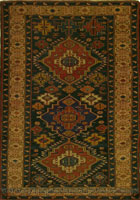 Shirvan Hand Knotted Antique Wool Rug